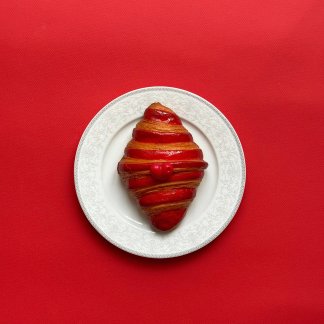 Круасан полуниця