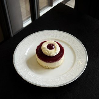 Міні-чизкейк малина–кокос